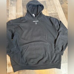 Lonely Ghost Text Me When You Get Home Hoodie Oversized Streetwear Graphic Large